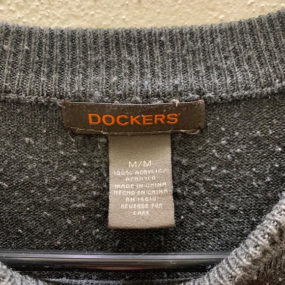 Dockers Multi-Color Block Pattern Style Sweater Indie Sleaze - Picture 2 of 8